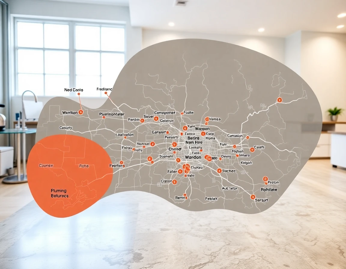 Plumbing Service Areas Map